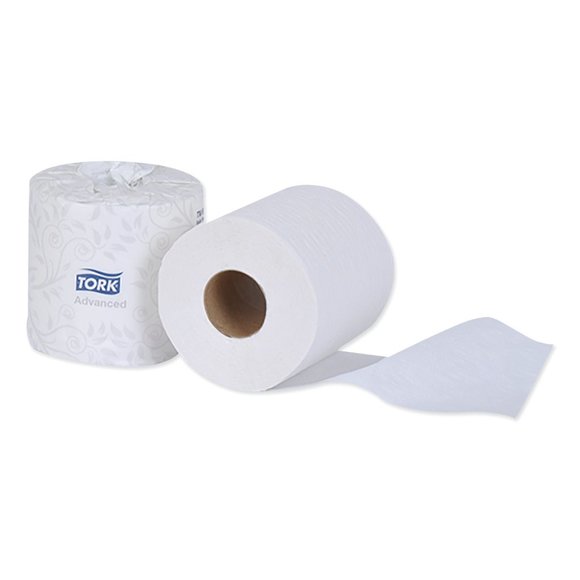 Tork Universal Toilet Paper, Septic Safe, 2-Ply, White, 500 Sheets/Roll, 96 Roll - Picture 5 of 8